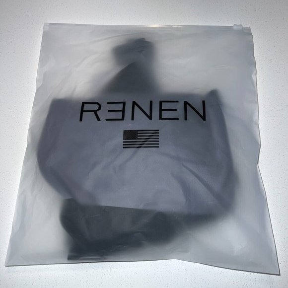 Renen USA Jersey MX Motocross ATV VTT MTB Mountain Bike L Large Black Grey - Picture 4 of 4